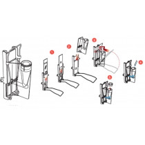 Clip in acciaio CytoSep - design tipo Shandon - per Cytospin della Thermo