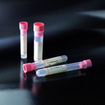 tubes à essai avec du Citrate de Sodium 0.25 casquette rose DOUBLE FLÈCHE 13x75 - rack de 50 pièces