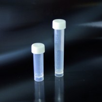 test tubes, screw cap, free-standing PP-16x60 graduate 5 ml sterile