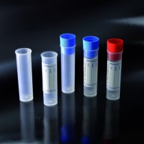 test tubes cylindrical flat-bottom 5-ml sterile PP 16x60 with cap and label