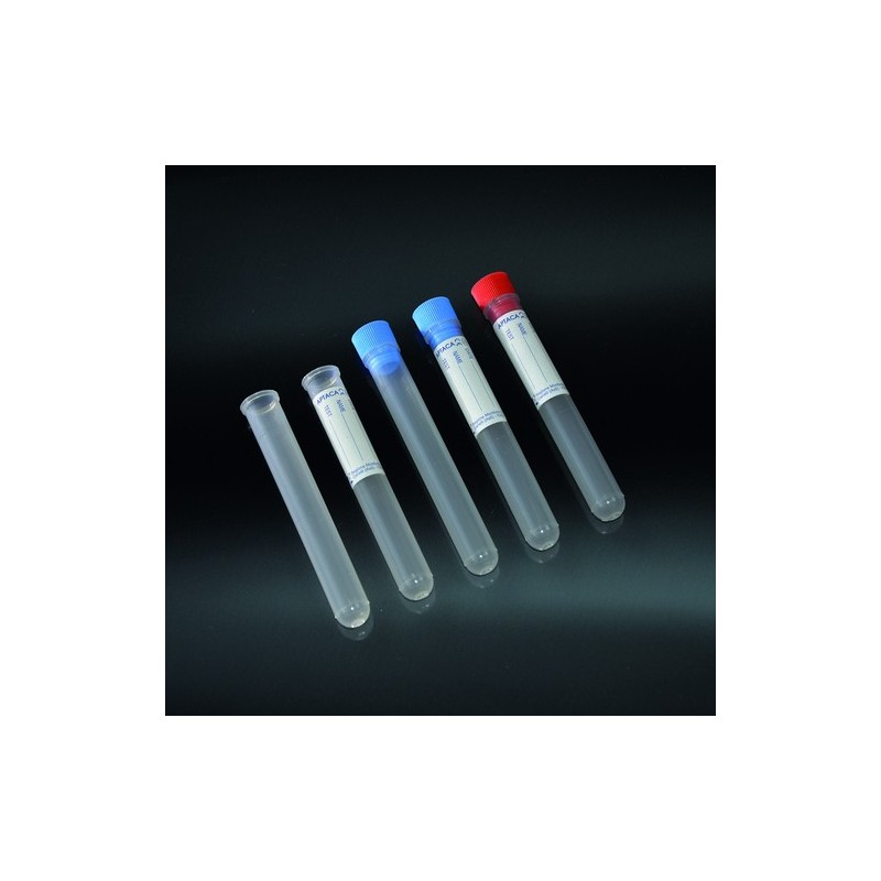 test tubes-cylindrical, 5 ml, PP 12x86 graduate