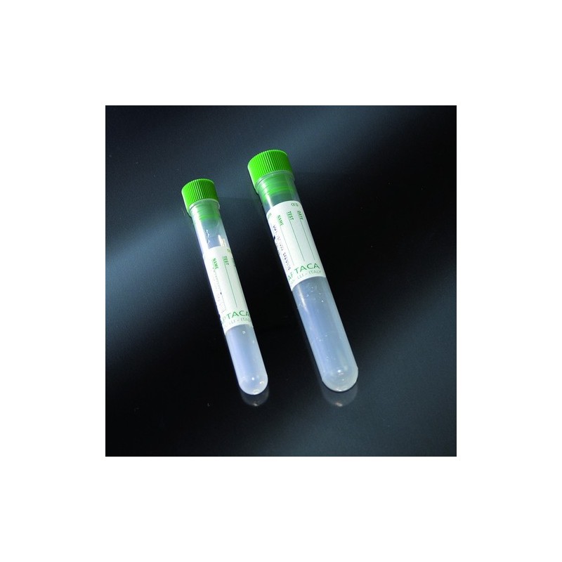 test tubes with K3 EDTA 12x86 for 2.5 ml of blood