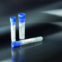 The test tubes with Lithium Heparin 12x56 flat bottom, for 2,5 ml of blood