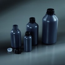 round bottles narrow neck dark gray 1000 ml