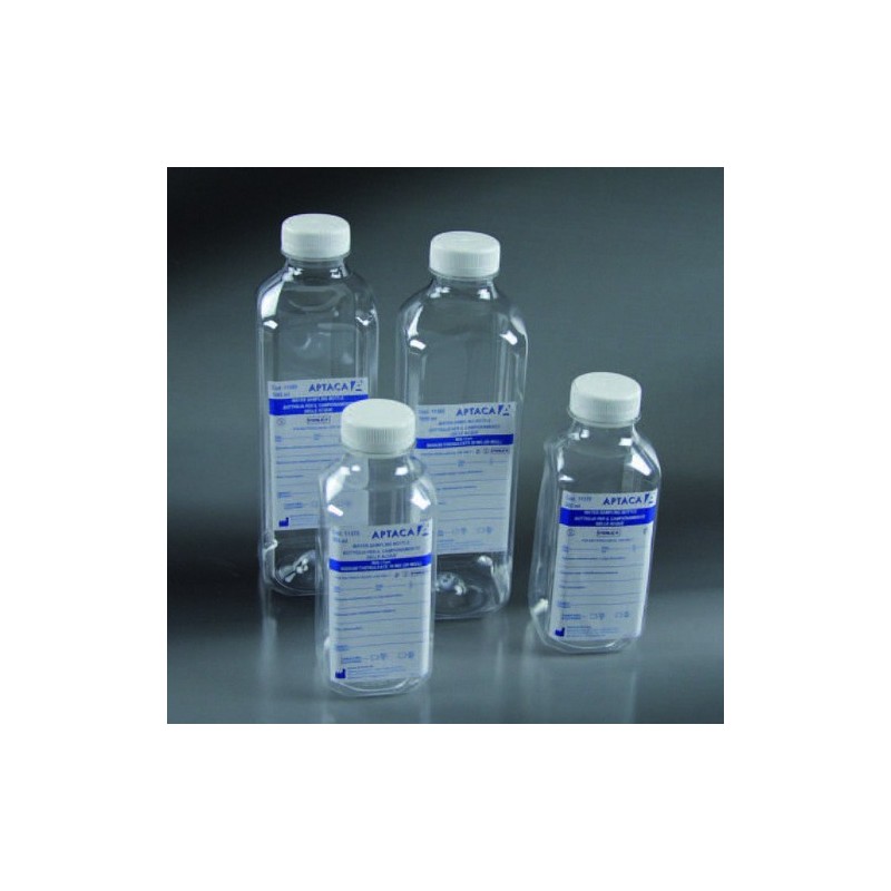 bottles, 500 ml PET water sampling sterile